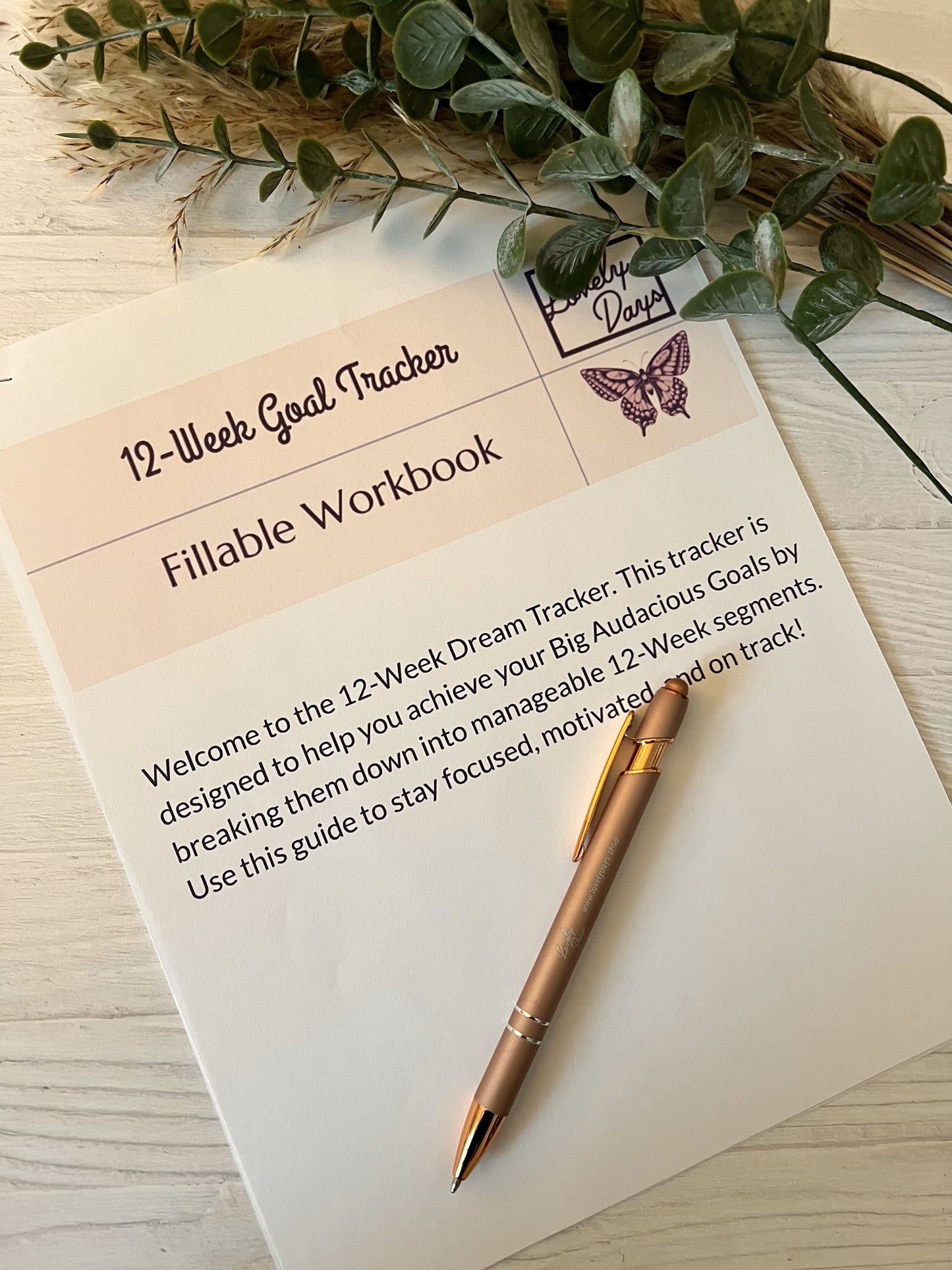 Journal & Goal Tracker Bundle